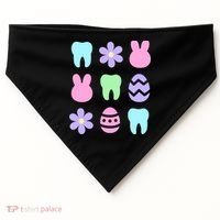 Dental Easter Spring USA-Made Doggie Bandana thumb 0