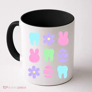Dental Easter Spring Coffee Mug