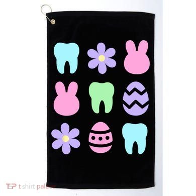 Dental Easter Spring Golf Towel