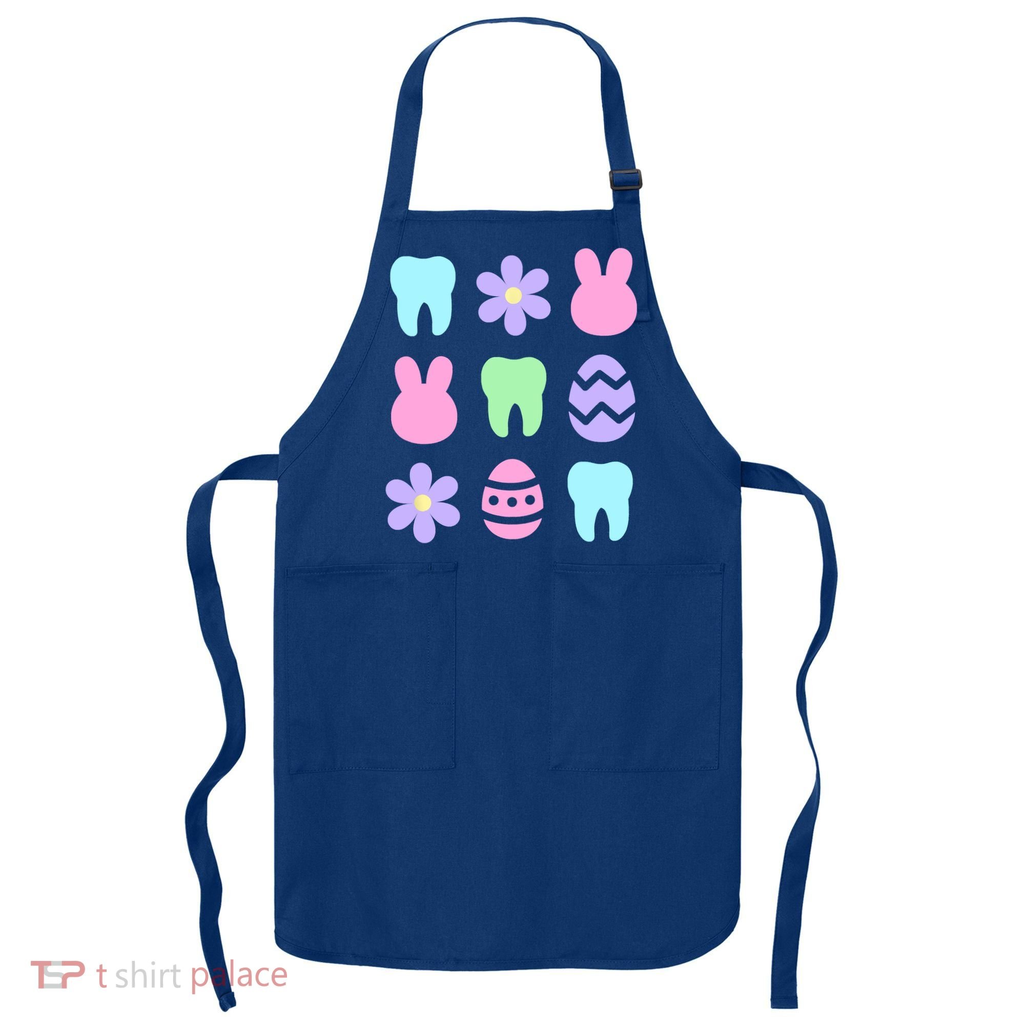 Dental Easter Spring Apron