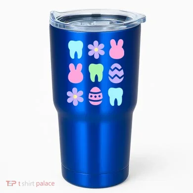 Dental Easter Spring Tumbler
