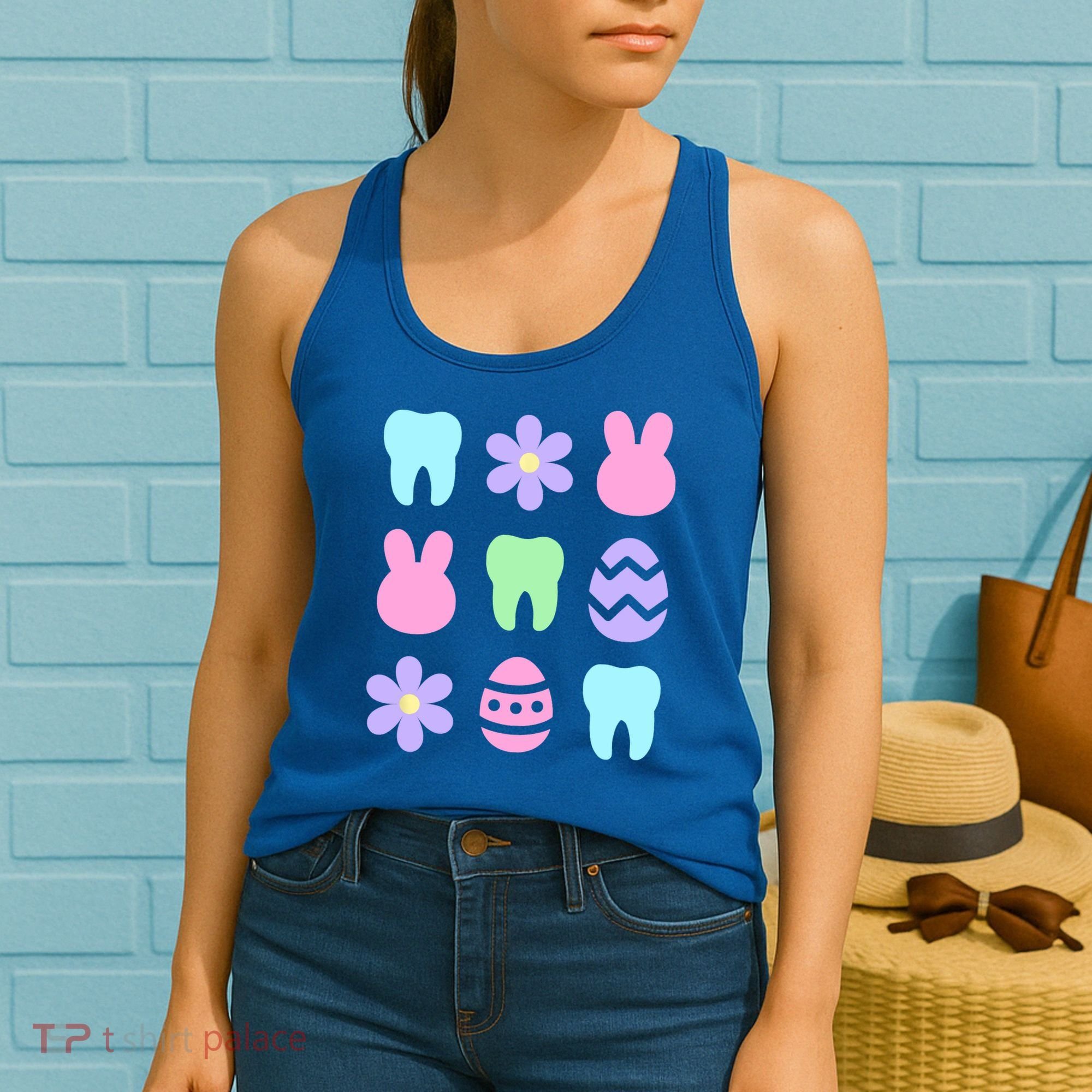 Dental Easter Spring Women's Tank Top