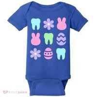 Dental Easter Spring Baby Bodysuit thumb 0