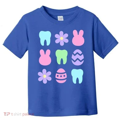 Dental Easter Spring Toddler T-Shirt