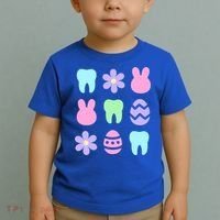 Dental Easter Spring Toddler T-Shirt thumb 2