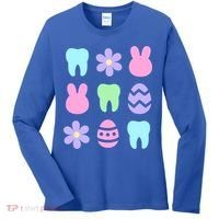 Dental Easter Spring Women's Long Sleeve Shirt thumb 0