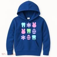 Dental Easter Spring Kids Hoodie thumb 0