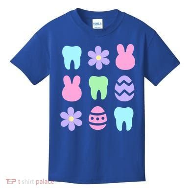 Dental Easter Spring Kids T-Shirt