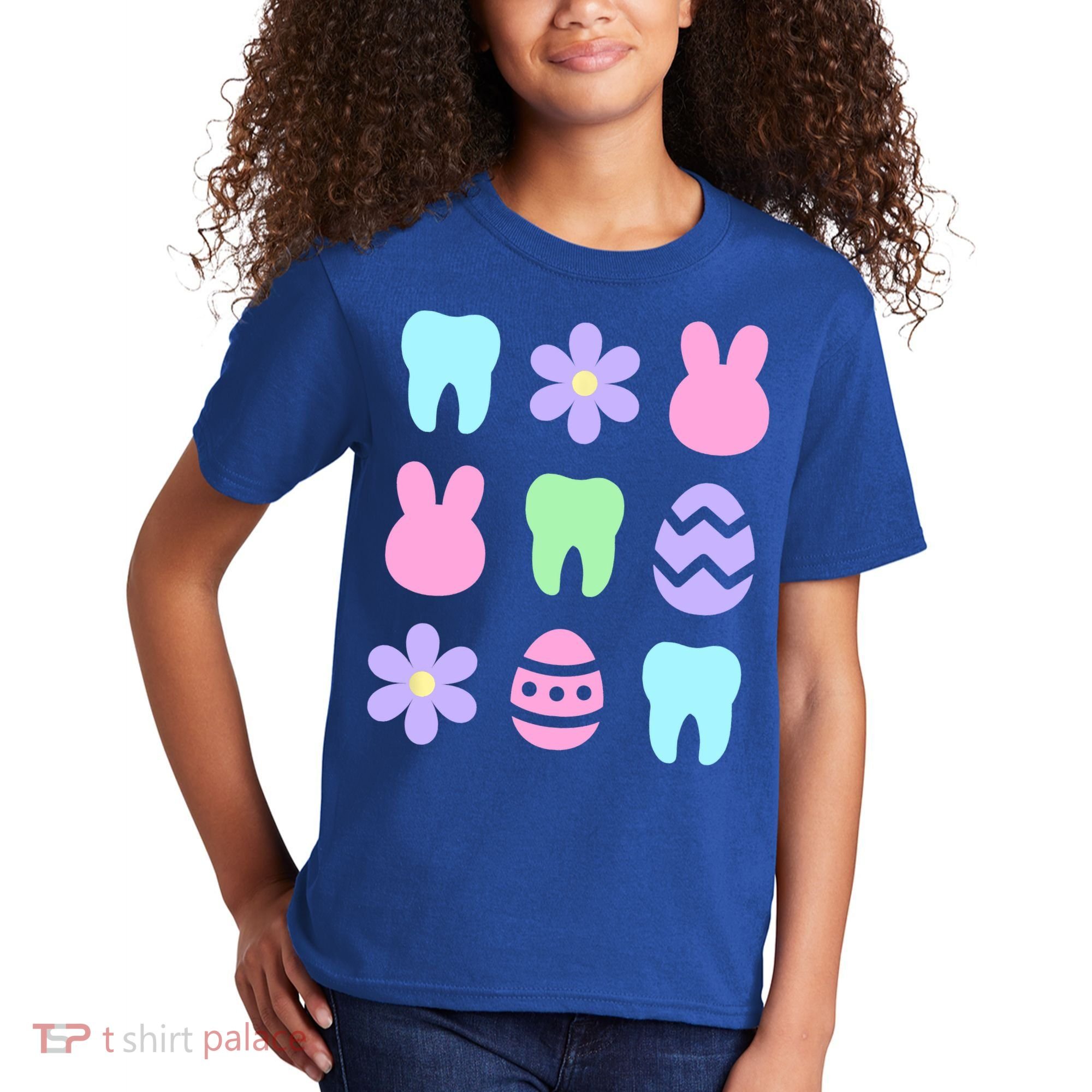 Dental Easter Spring Kids T-Shirt