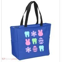Dental Easter Spring Tote Bag thumb 2