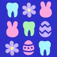 Dental Easter Spring Tote Bag thumb 4