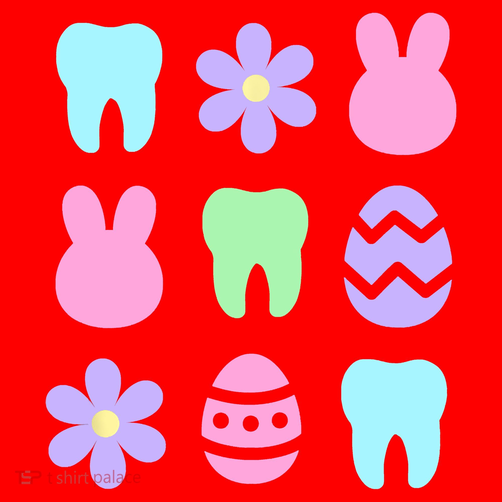 Dental Easter Spring Santa Hat