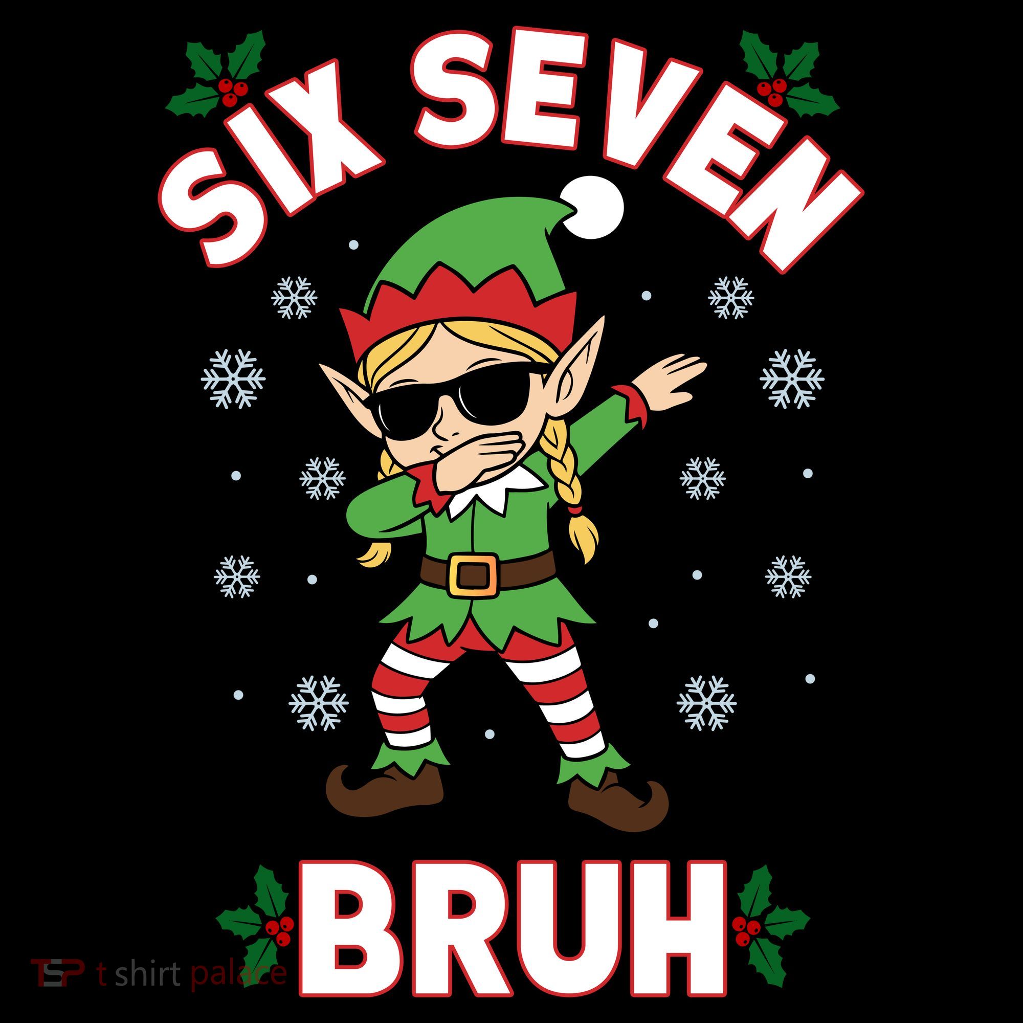 Dabbing Elf Six Seven Bruh Christmas 67 Meme Xmas Coffee Mug