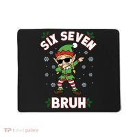 Dabbing Elf Six Seven Bruh Christmas 67 Meme Xmas Mousepad thumb 0