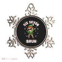 Dabbing Elf Six Seven Bruh Christmas 67 Meme Xmas Ornament thumb 0