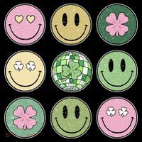 Disco Emoji St Patrick Day Cute Apron thumb 3