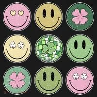 Disco Emoji St Patrick Day Cute Bucket Hat thumb 4
