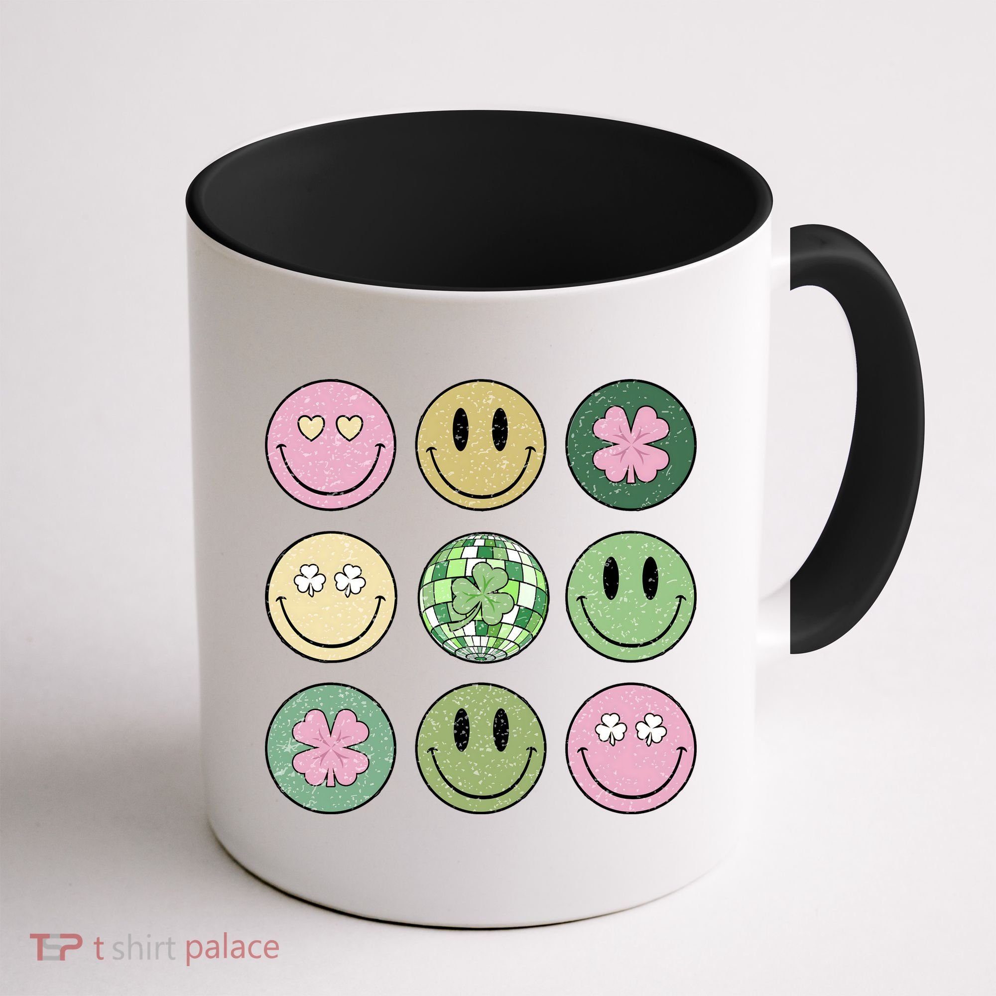 Disco Emoji St Patrick Day Cute Coffee Mug