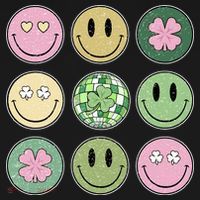 Disco Emoji St Patrick Day Cute Polo thumb 3