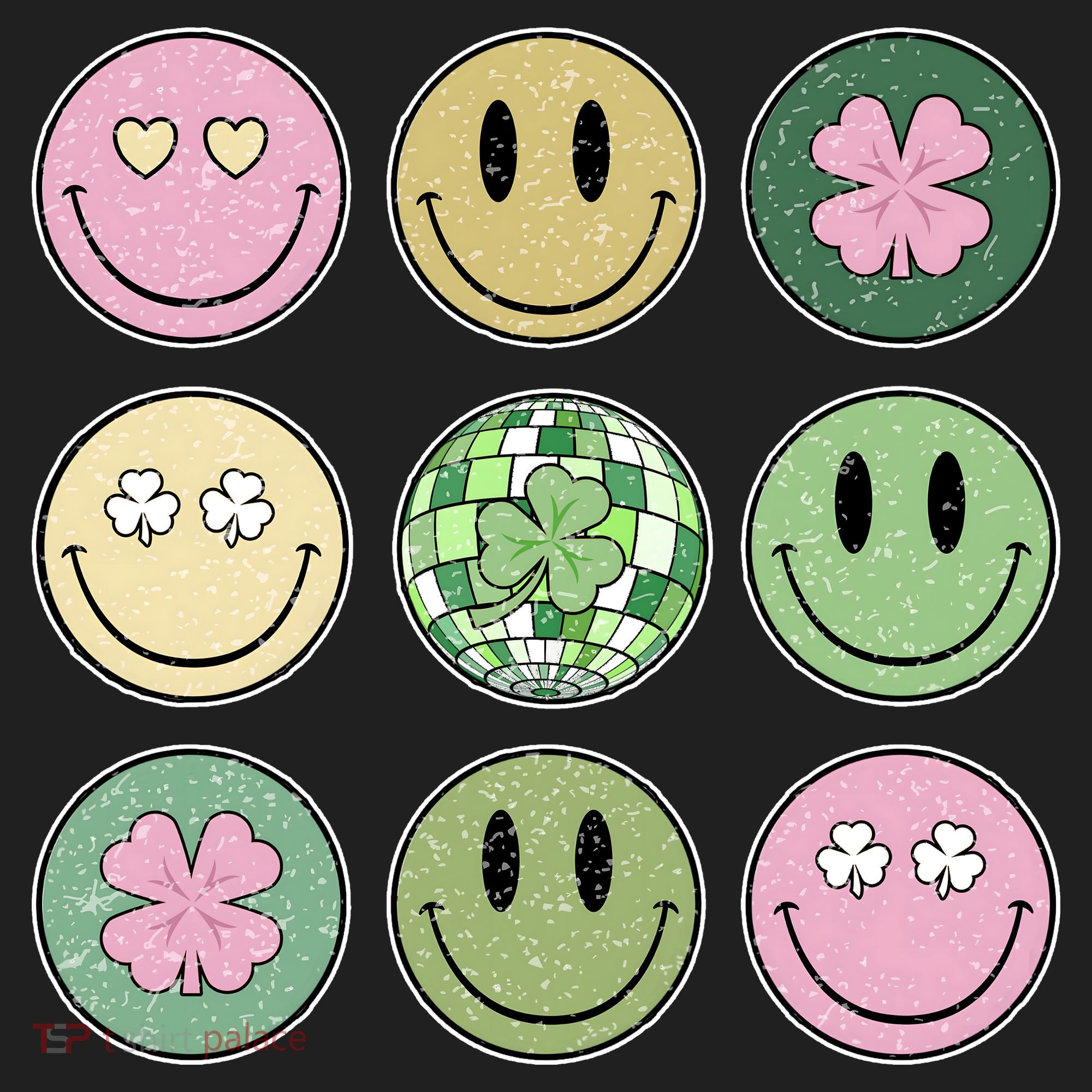 Disco Emoji St Patrick Day Cute Tumbler
