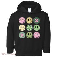 Disco Emoji St Patrick Day Cute Toddler Hoodie thumb 0