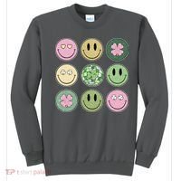 Disco Emoji St Patrick Day Cute Sweatshirt thumb 0