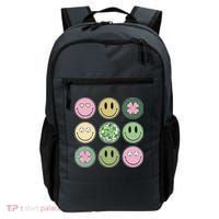 Disco Emoji St Patrick Day Cute Backpack thumb 0