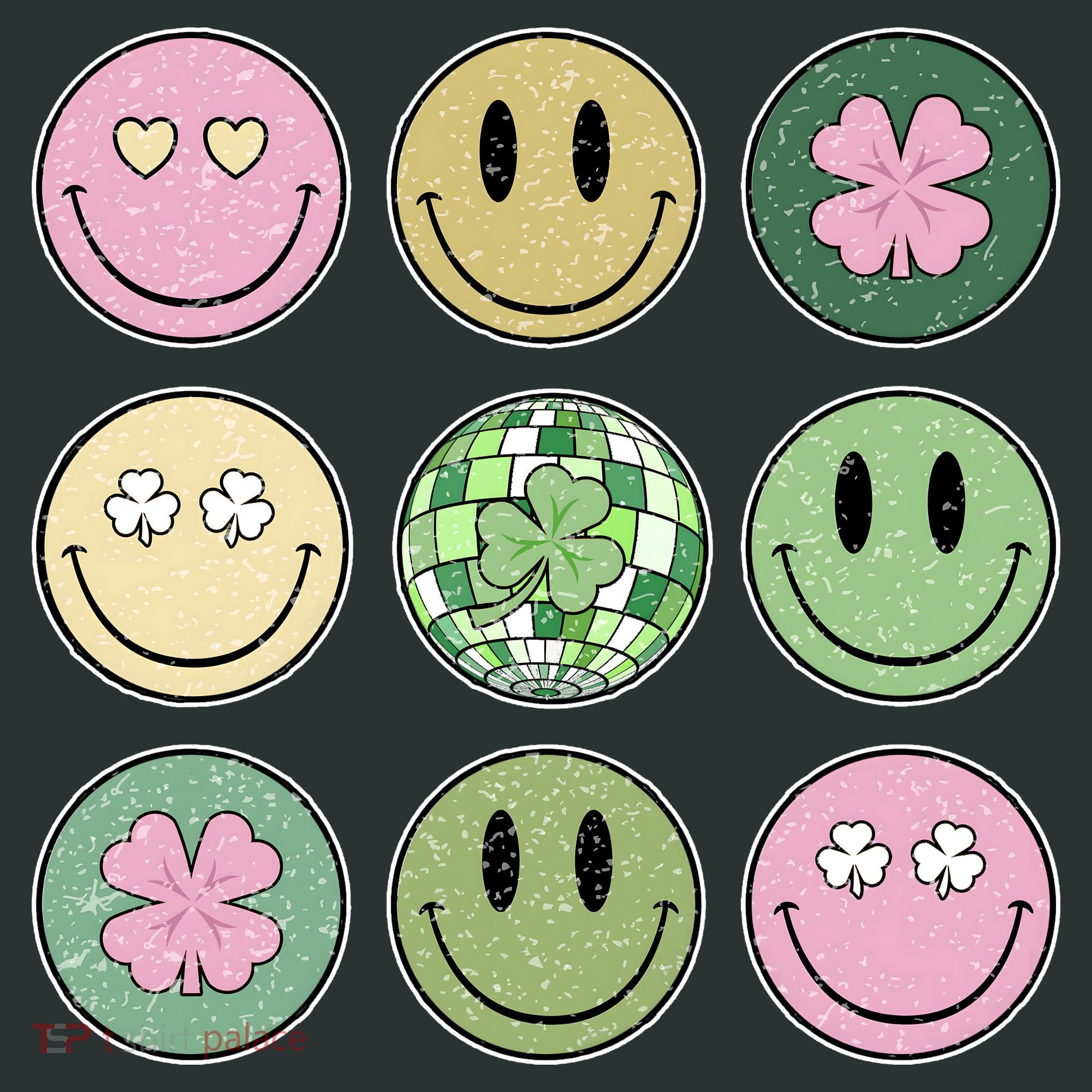 Disco Emoji St Patrick Day Cute Backpack