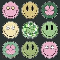 Disco Emoji St Patrick Day Cute Toddler T-Shirt thumb 4