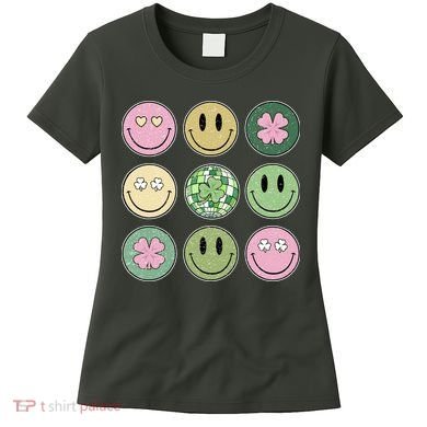 Disco Emoji St Patrick Day Cute Women's T-Shirt