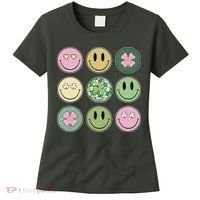 Disco Emoji St Patrick Day Cute Women's T-Shirt thumb 0