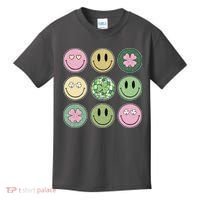Disco Emoji St Patrick Day Cute Kids T-Shirt thumb 0