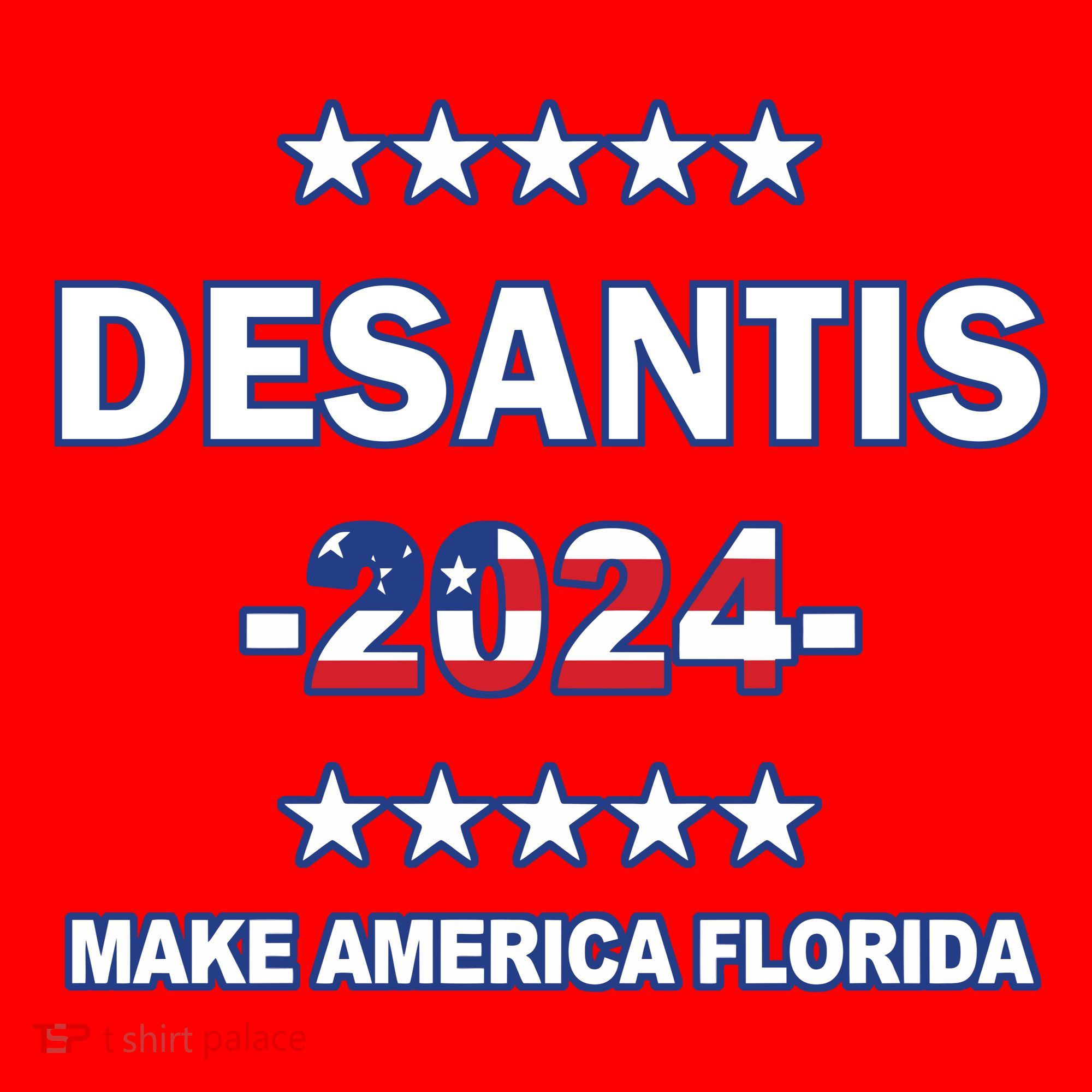 Desaints Make America Florida Santa Hat