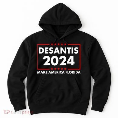 Desantis 2024 Make America Florida Election Logo Hoodie