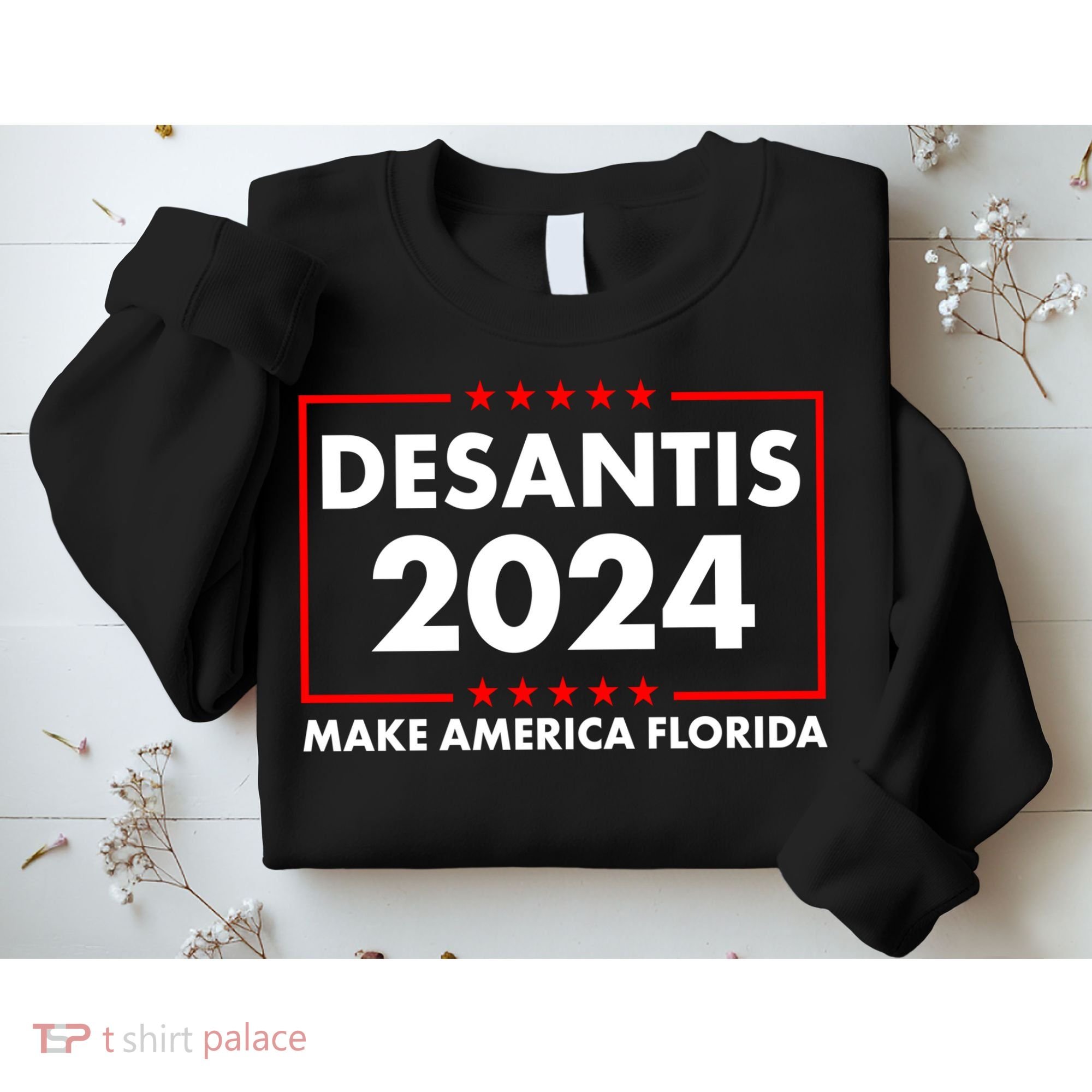 Desantis 2024 Make America Florida Election Logo Sweatshirt