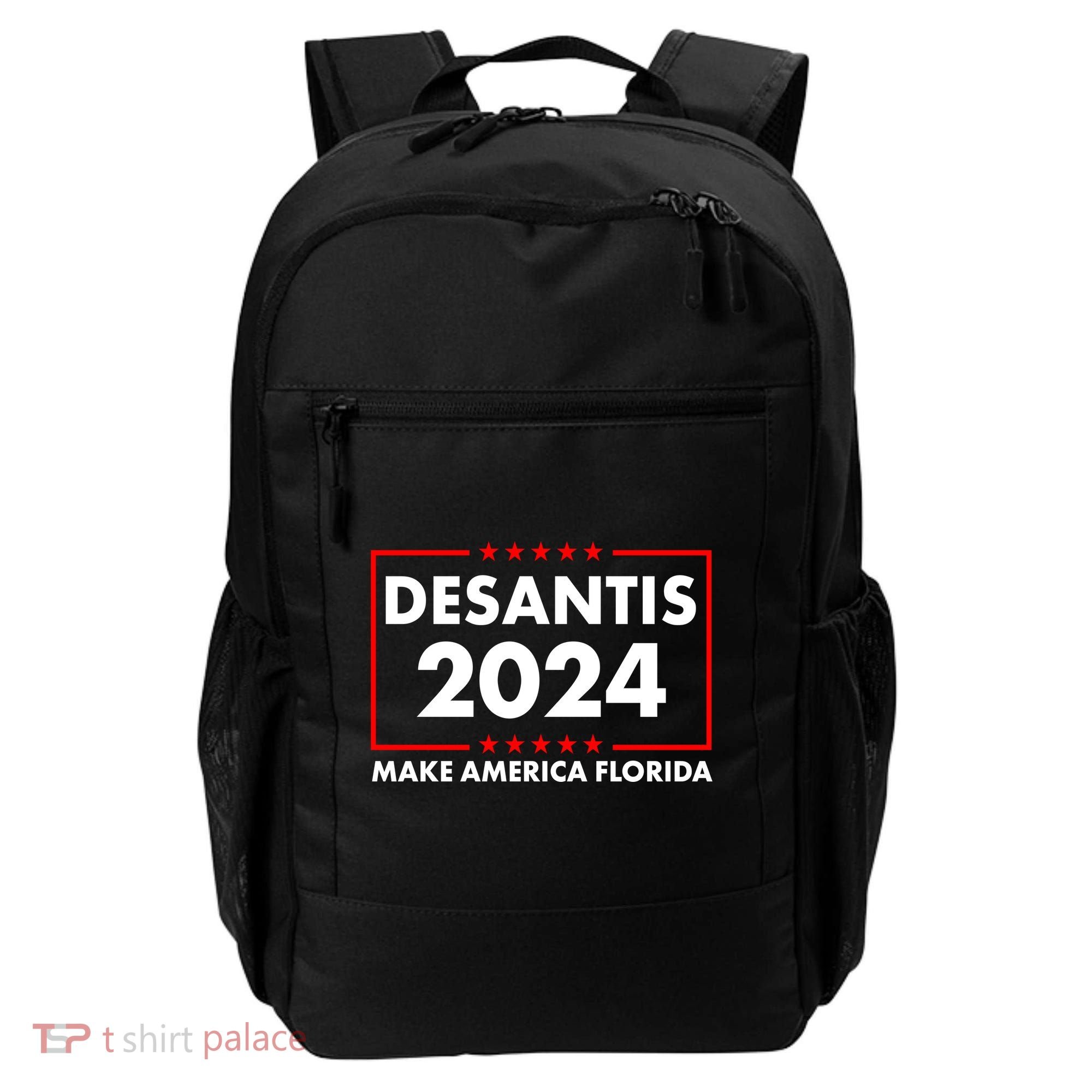 Desantis 2024 Make America Florida Election Logo Backpack