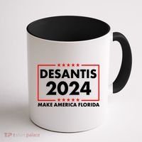 Desantis 2024 Make America Florida Election Logo Coffee Mug thumb 1
