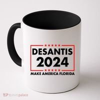 Desantis 2024 Make America Florida Election Logo Coffee Mug thumb 0
