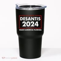 Desantis 2024 Make America Florida Election Logo Tumbler thumb 0