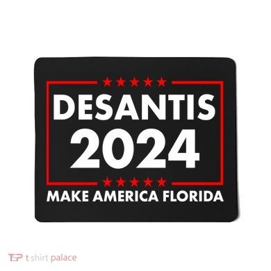Desantis 2024 Make America Florida Election Logo Mousepad