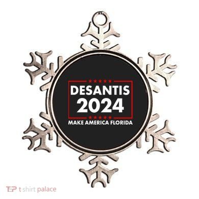 Desantis 2024 Make America Florida Election Logo Ornament