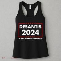 Desantis 2024 Make America Florida Election Logo Women's Tank Top thumb 3