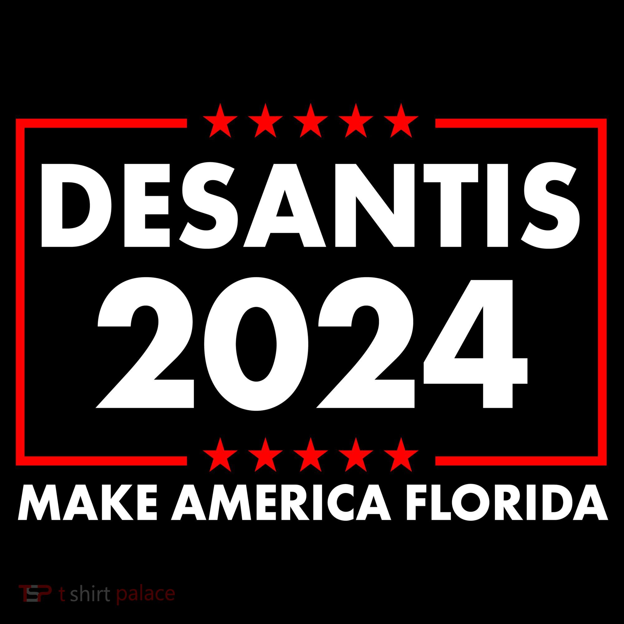 Desantis 2024 Make America Florida Election Logo Women's Tank Top