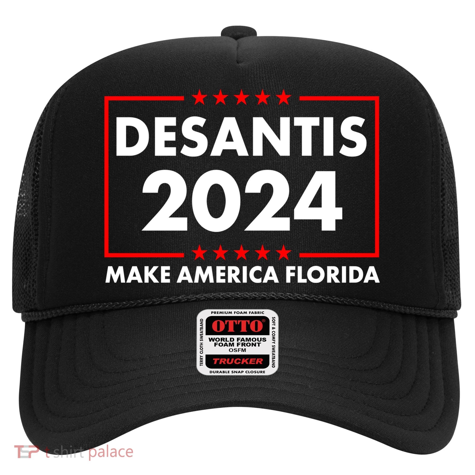 Desantis 2024 Make America Florida Election Logo Hat