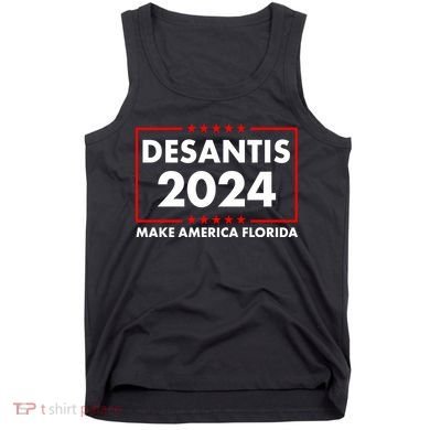 Desantis 2024 Make America Florida Election Logo Tank Top