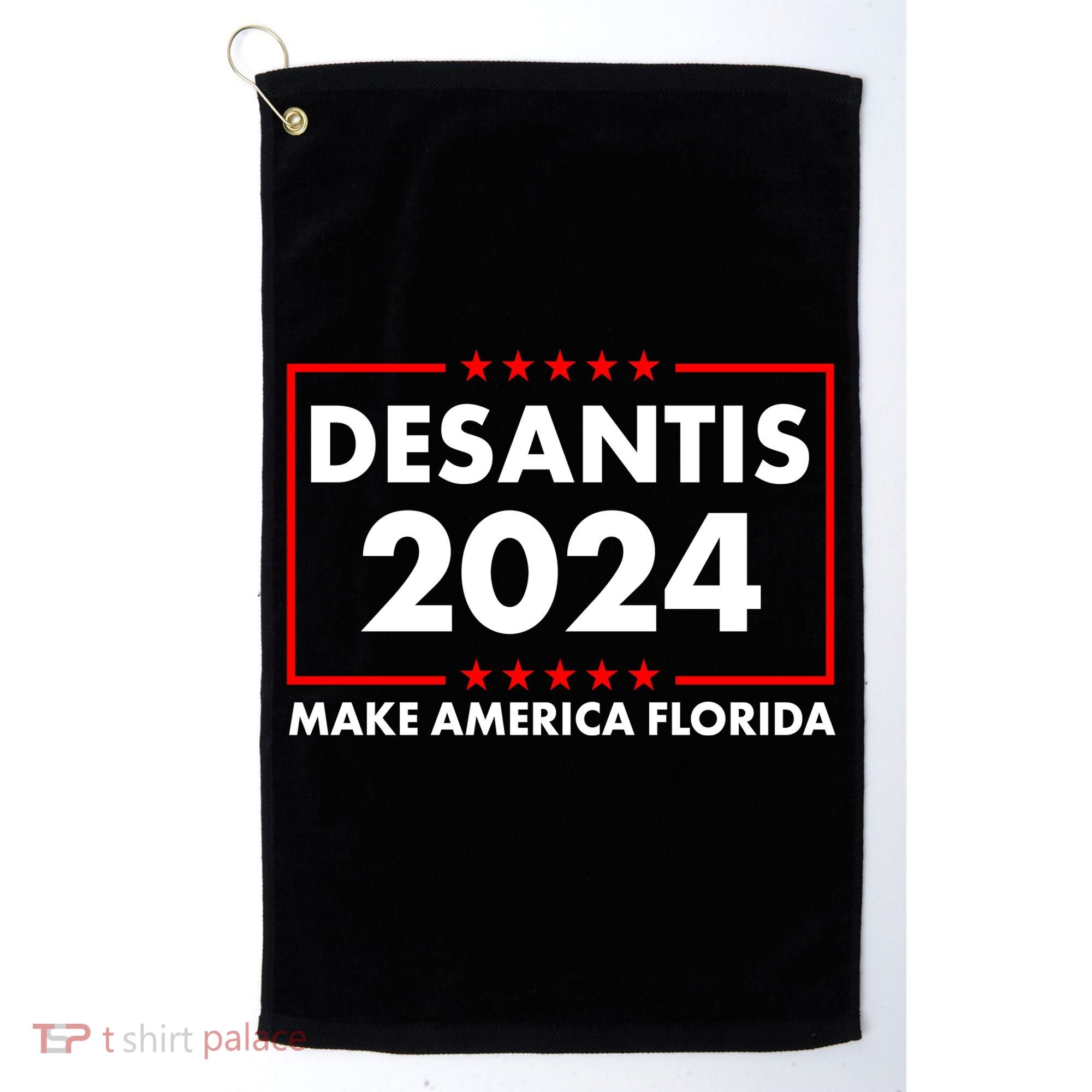 Desantis 2024 Make America Florida Election Logo Golf Towel