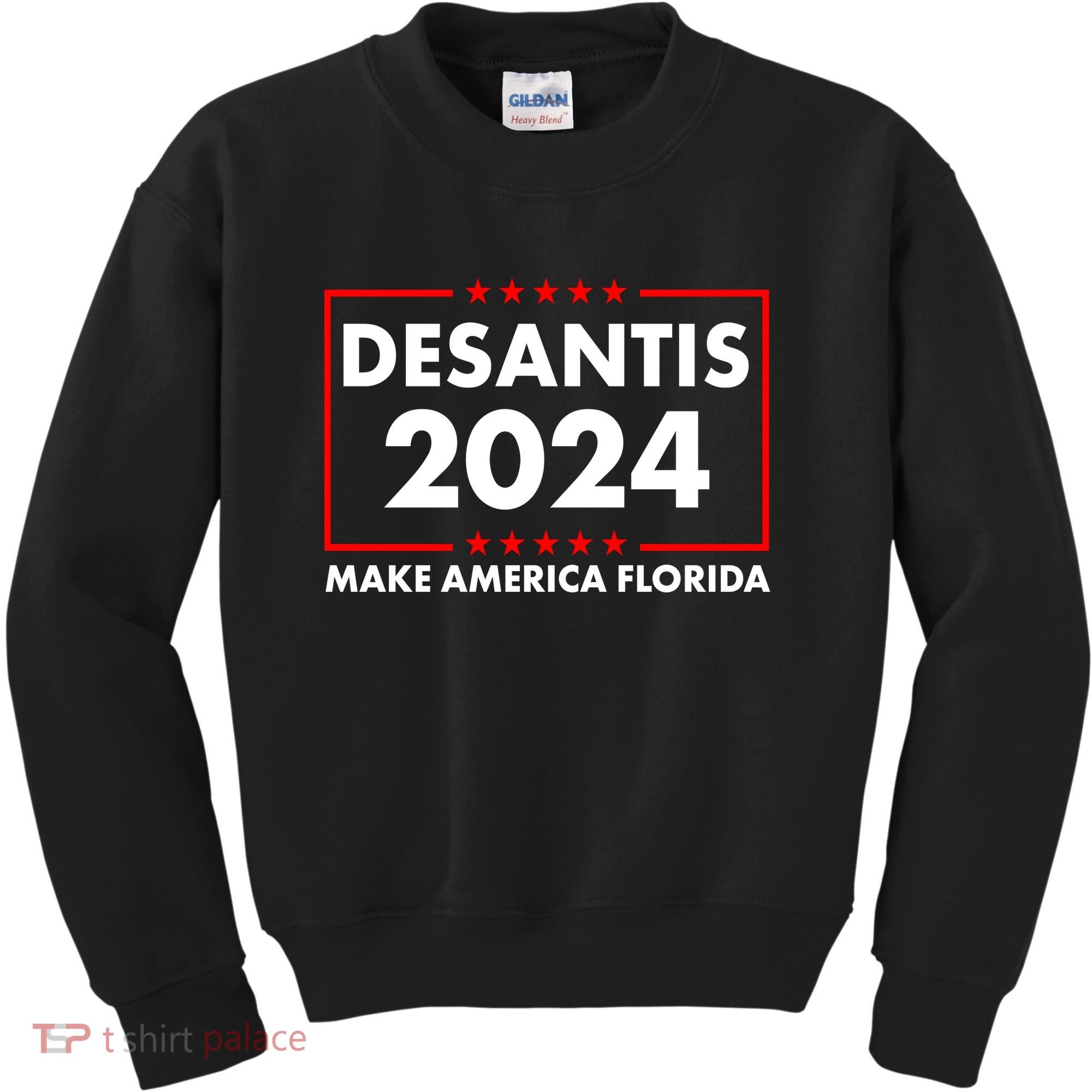 Desantis 2024 Make America Florida Election Logo Kids Sweatshirt