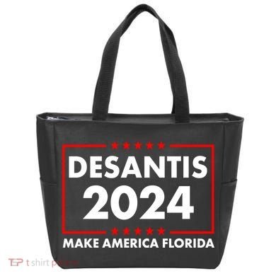 Desantis 2024 Make America Florida Election Logo Tote Bag