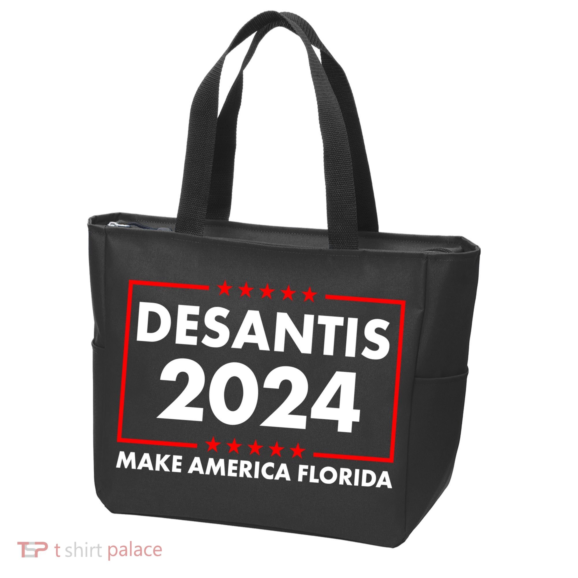 Desantis 2024 Make America Florida Election Logo Tote Bag