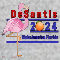 DeSantis 2024 Make America Florida Flamingo Kids Sweatshirt thumb 2